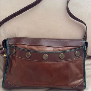 Vintage 90’s Brahmin Purse, brown leather